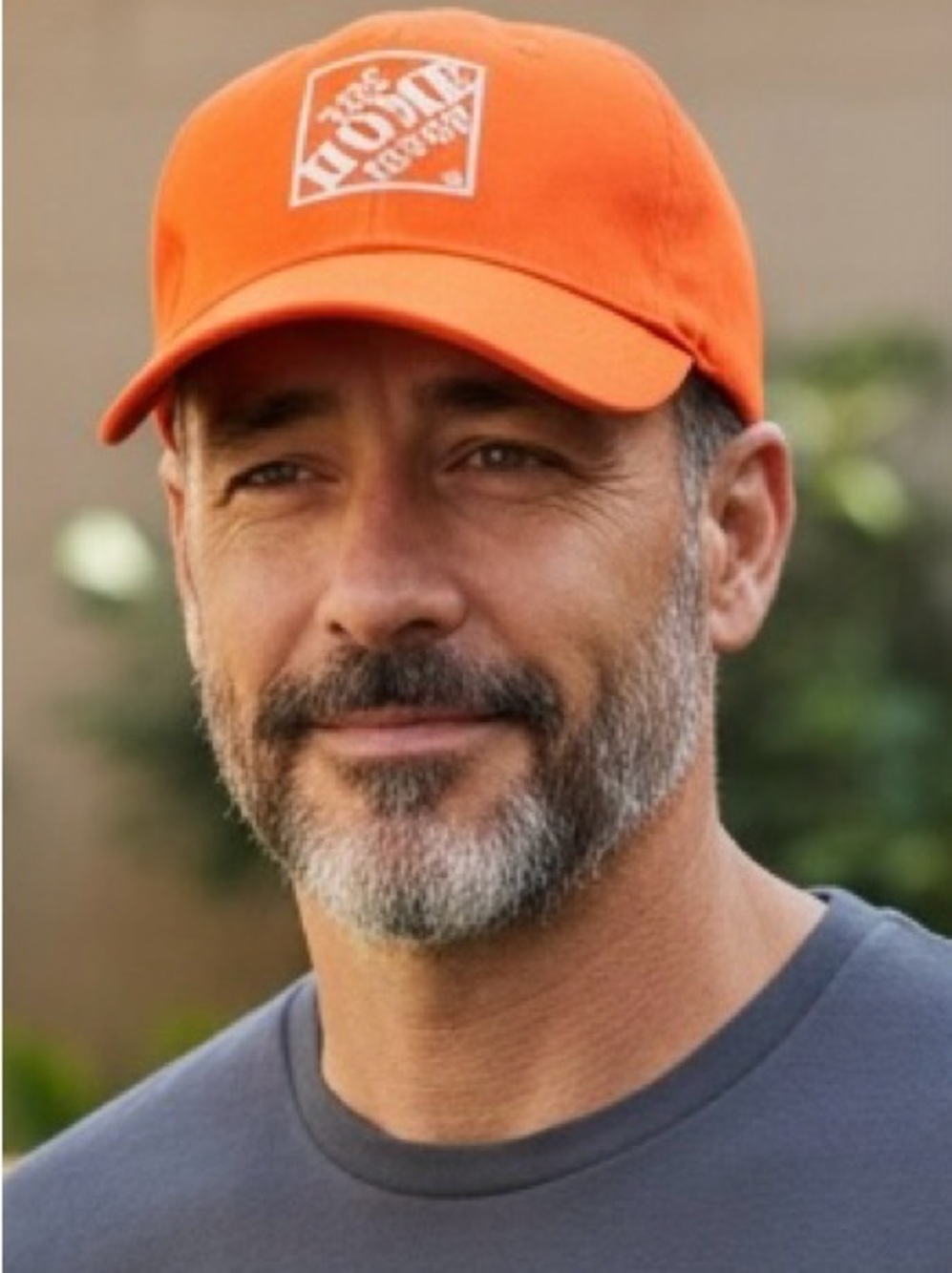NEW Orange The Home Depot Baseball Cap 100%Cotton Snap Back